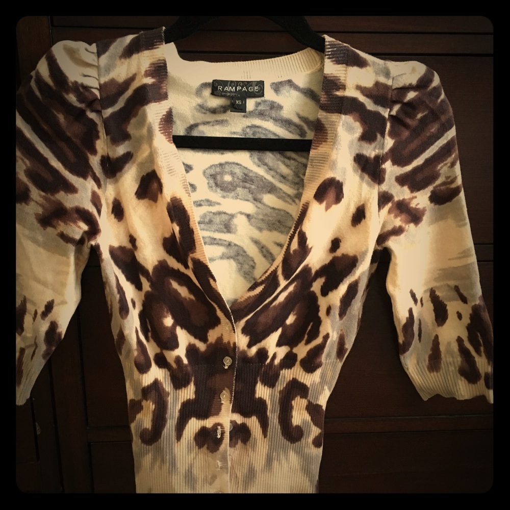 Leopard sweater